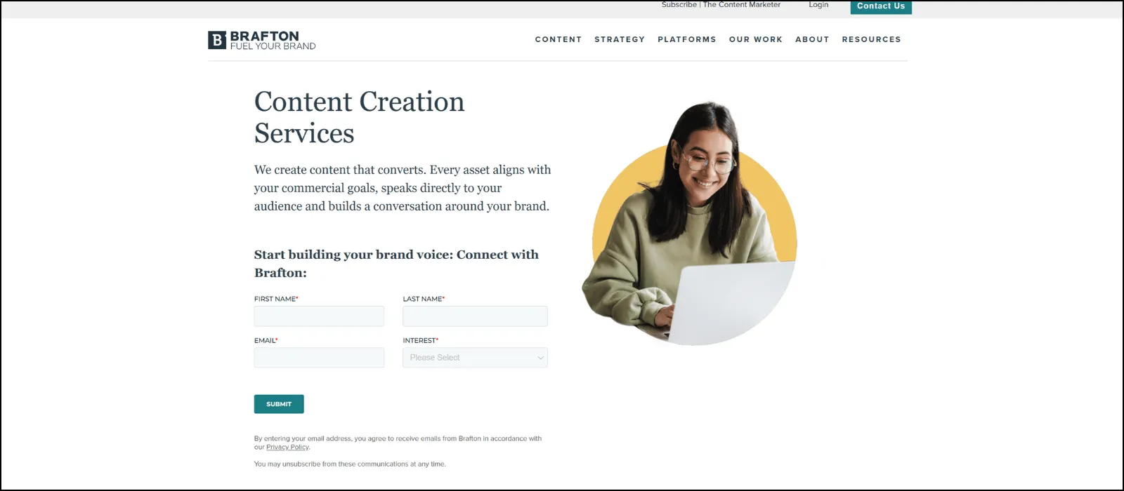 brafton content marketing agencies