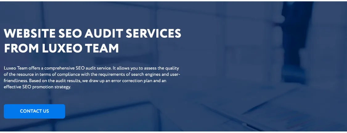 best seo audit services -luxeo