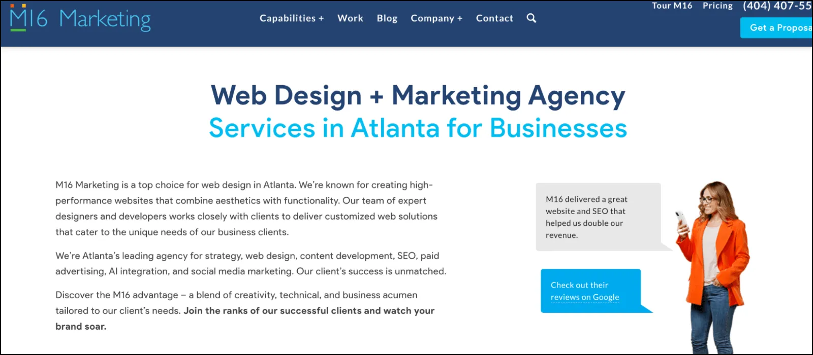 m16 marketing Best SEO Companies for the Atlanta Market