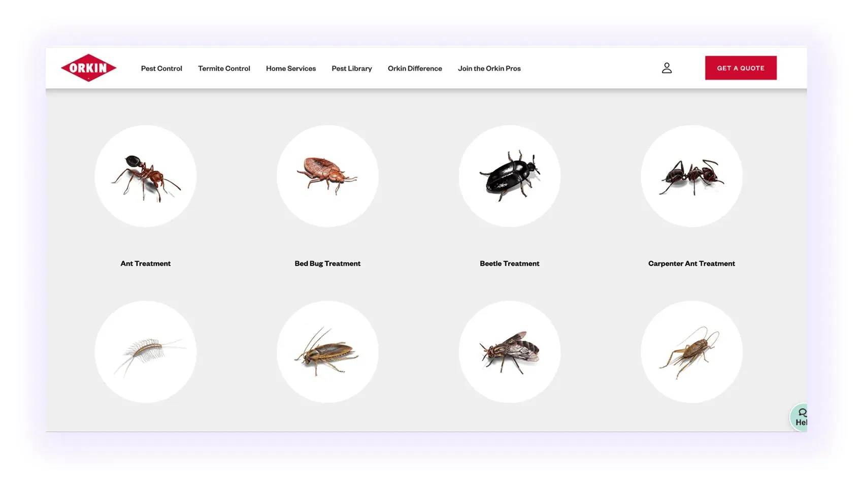 link from service hub for pest control SEO