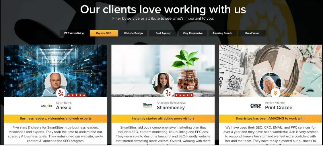 SmartSites reviews