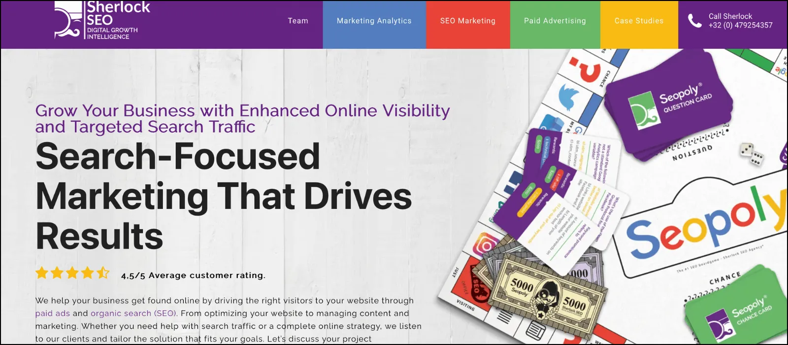 sherlock seo franchise seo company