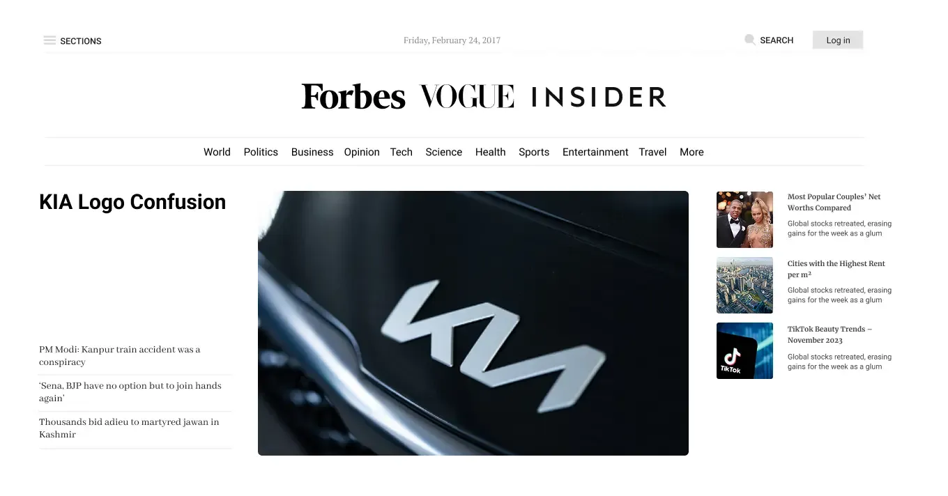 KIA Logo Confusion