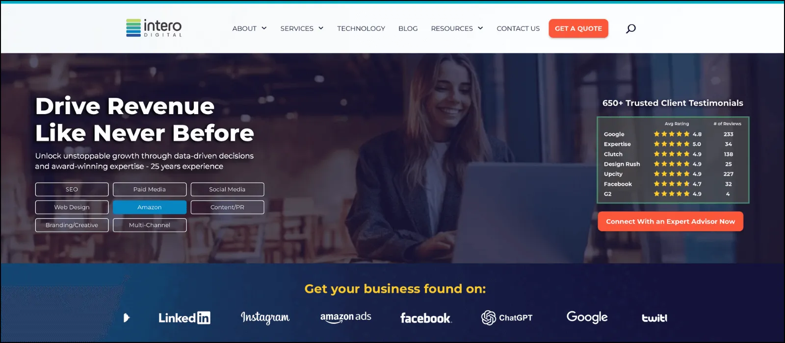 intero digital seo companies los angeles