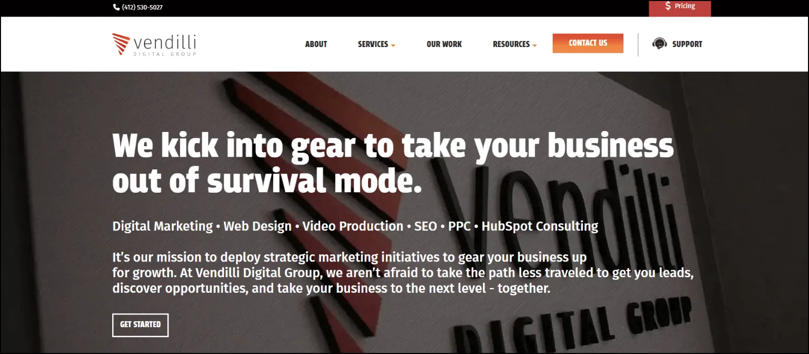 vendilli digital group pittsburgh seo companies