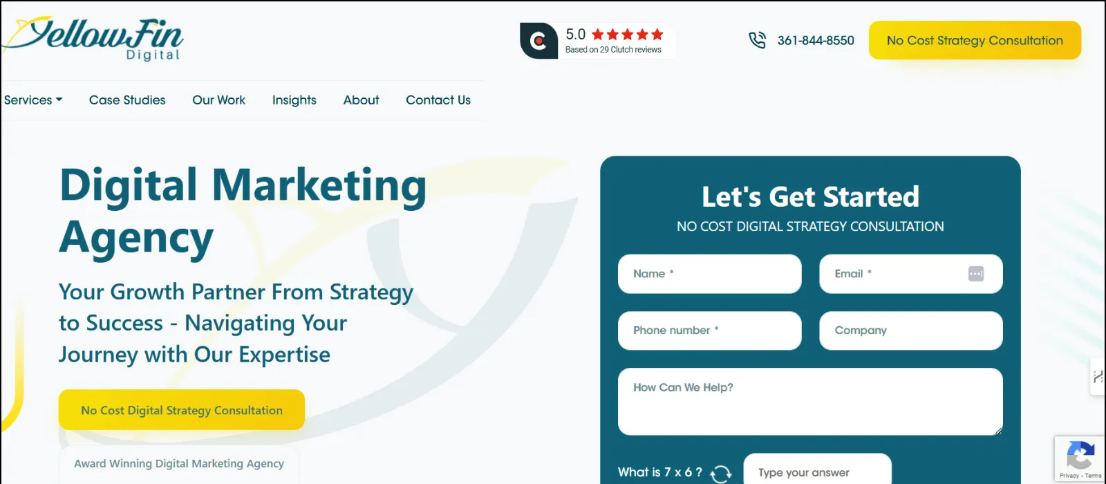 yellowfin digital seo agency texas