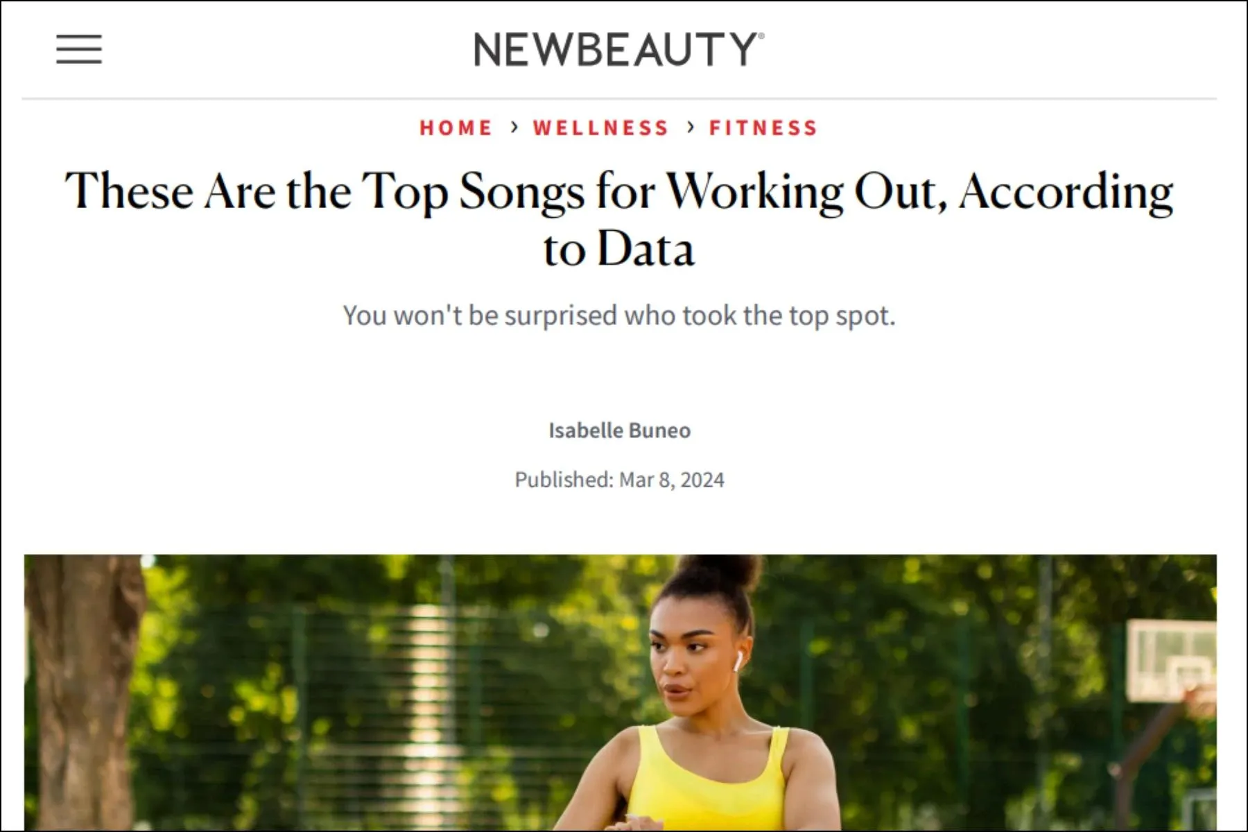 Top Searched Songs for Workouts