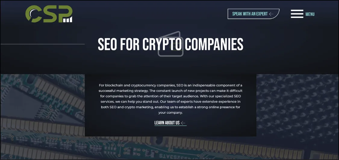 CSP homepage