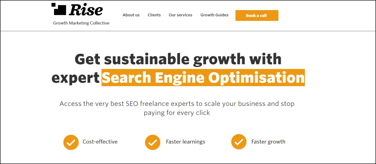 Rise-Growth Marketing Collective agency for startups