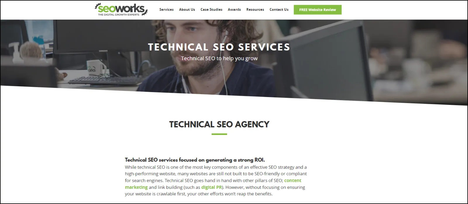 SEOWorks technical SEO agency