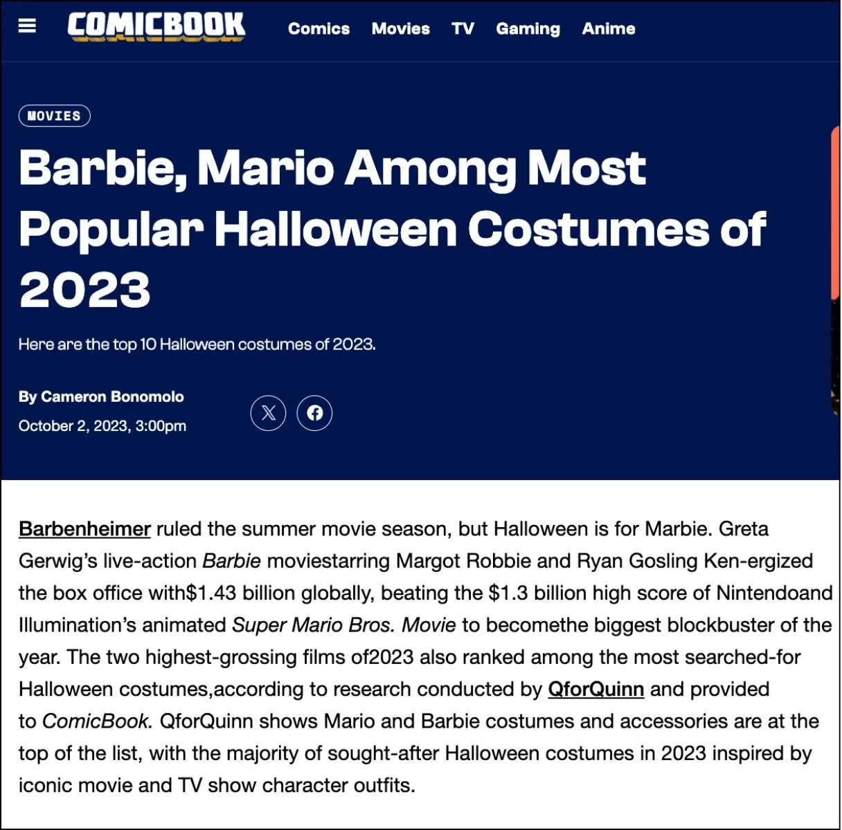 Top 10 Most Searched Halloween Outfits 2023