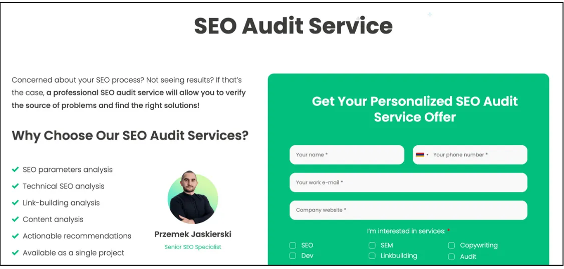 best seo audit services - delante