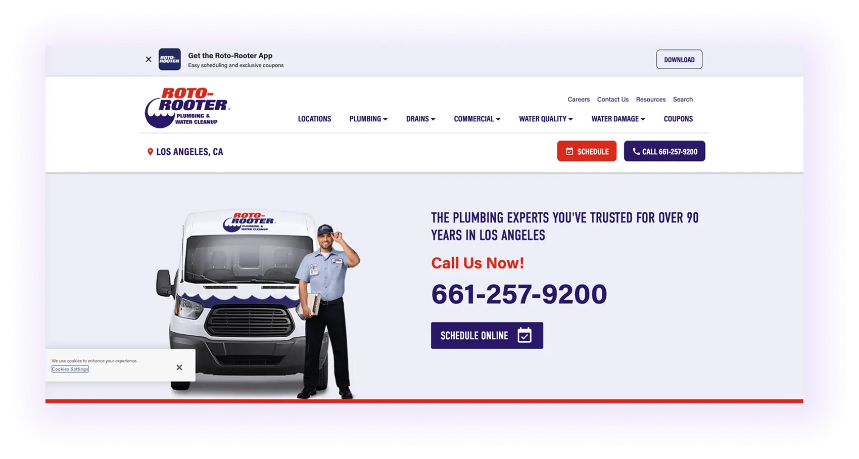 Website Hierarchy and Menu Structure for Plumber SEo