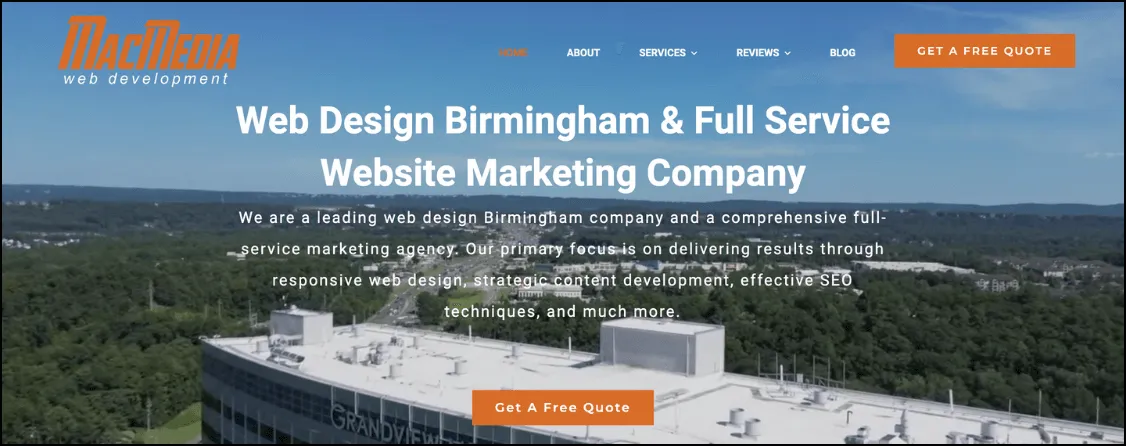 macmedia web development seo companies birmingham