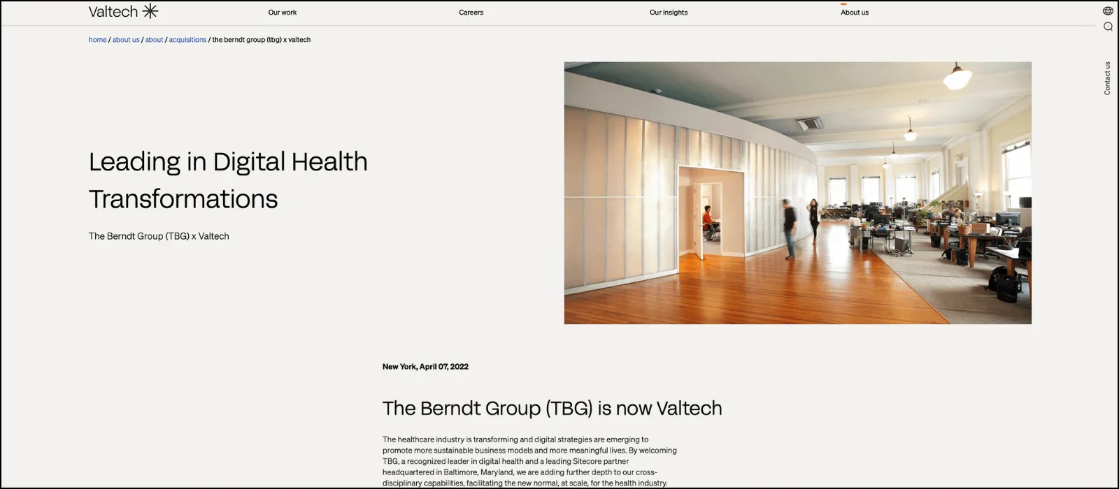 valtech best seo company baltimore