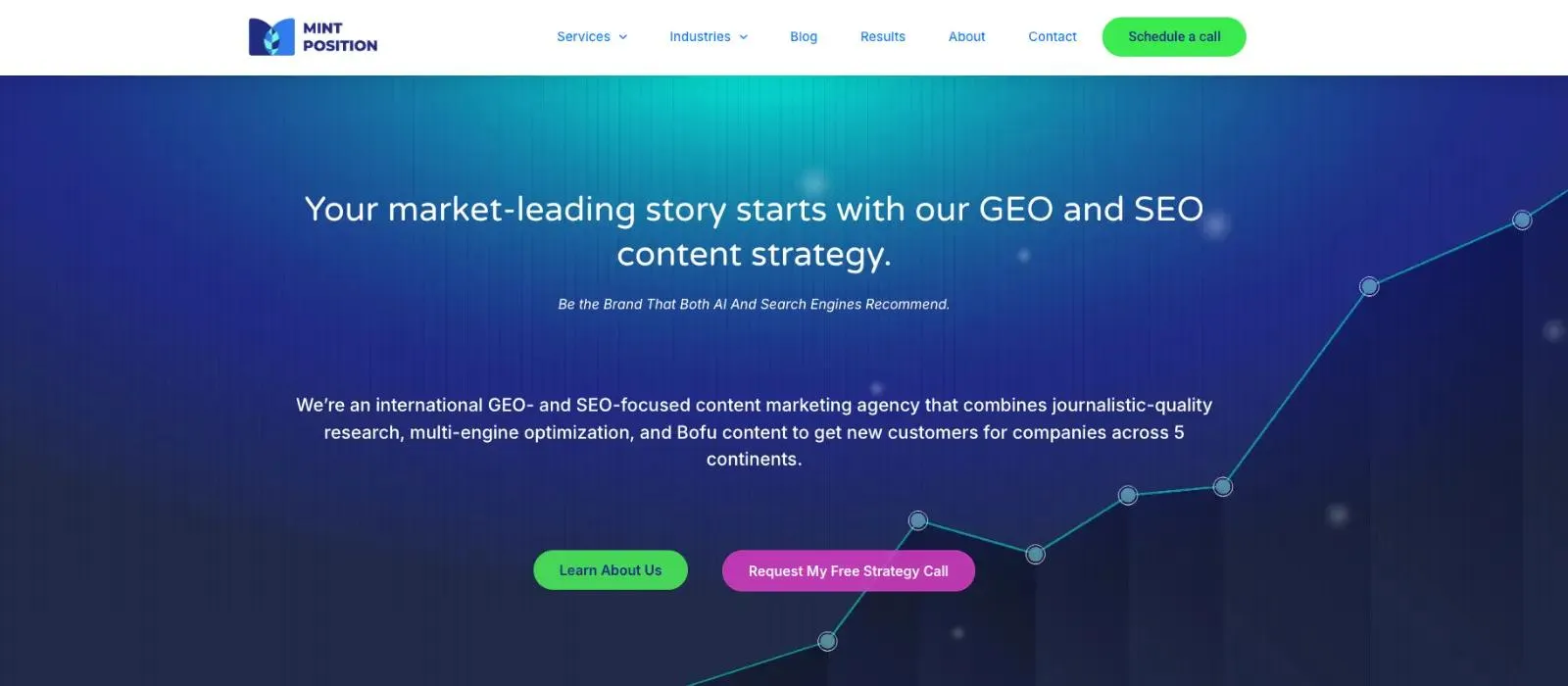Mint Position homepage