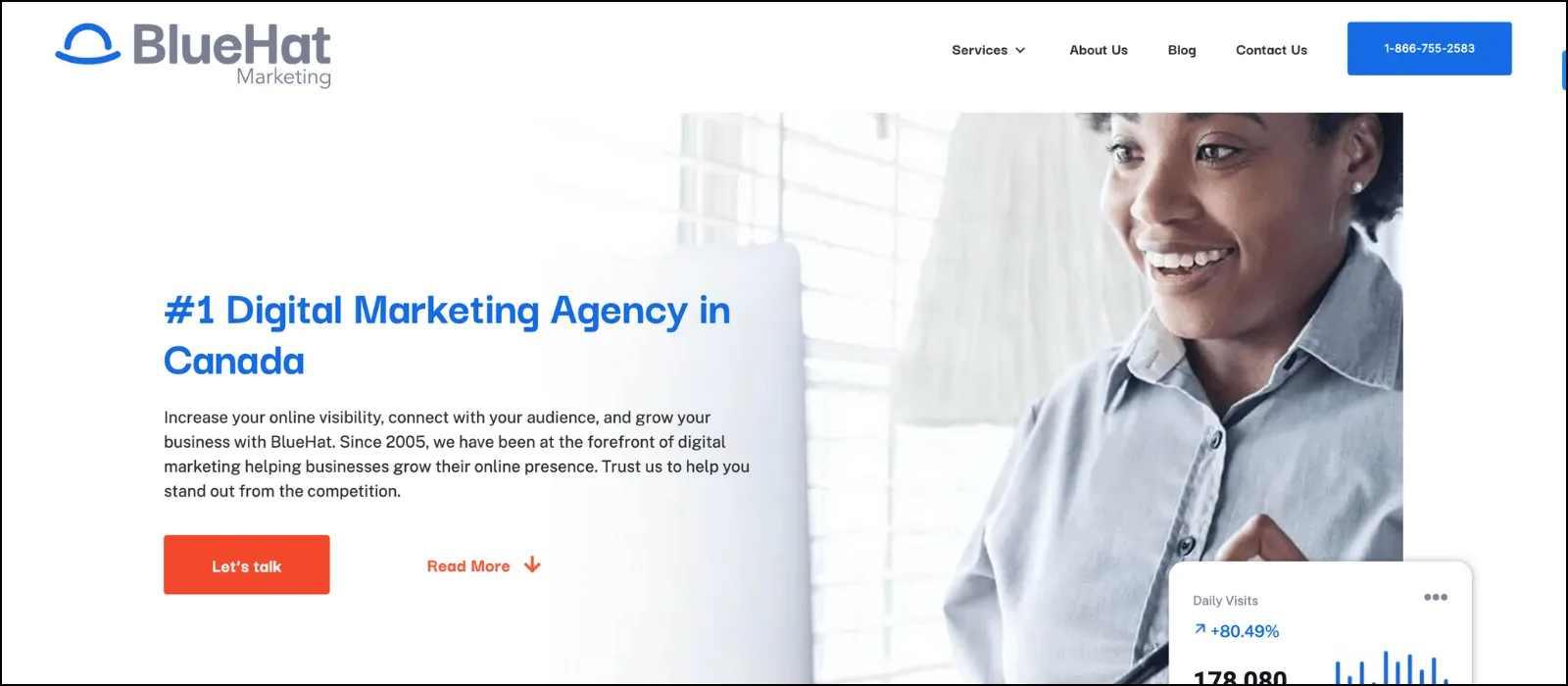 bluehat marketing seo companies calgary