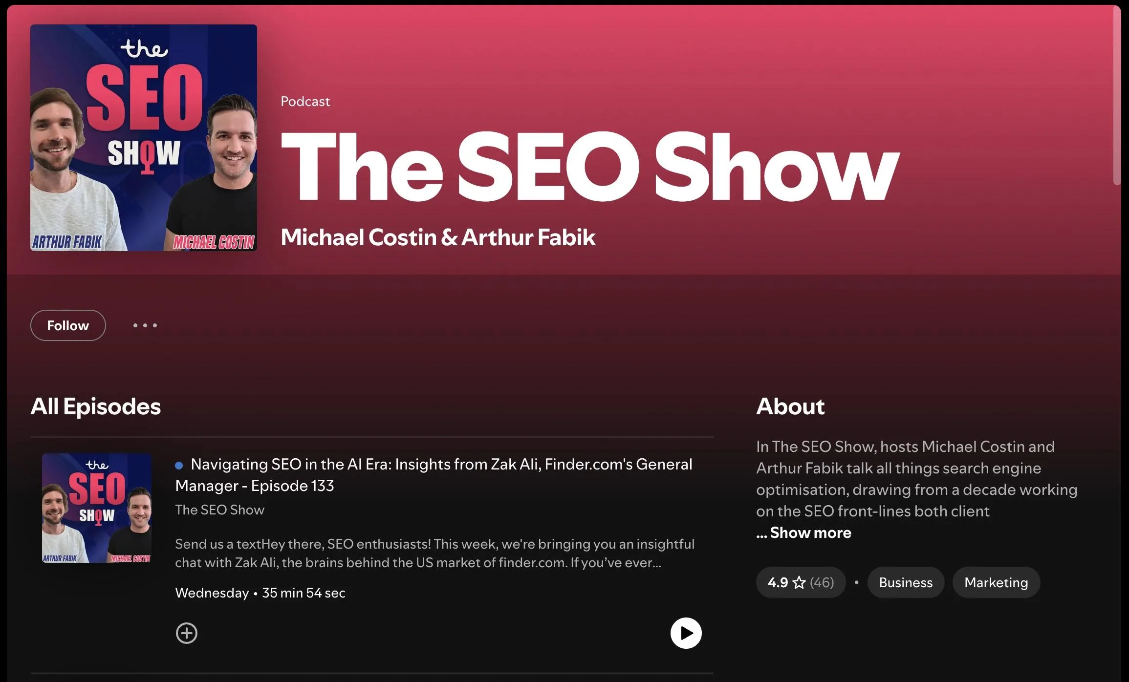 the seo show Best SEO Podcasts