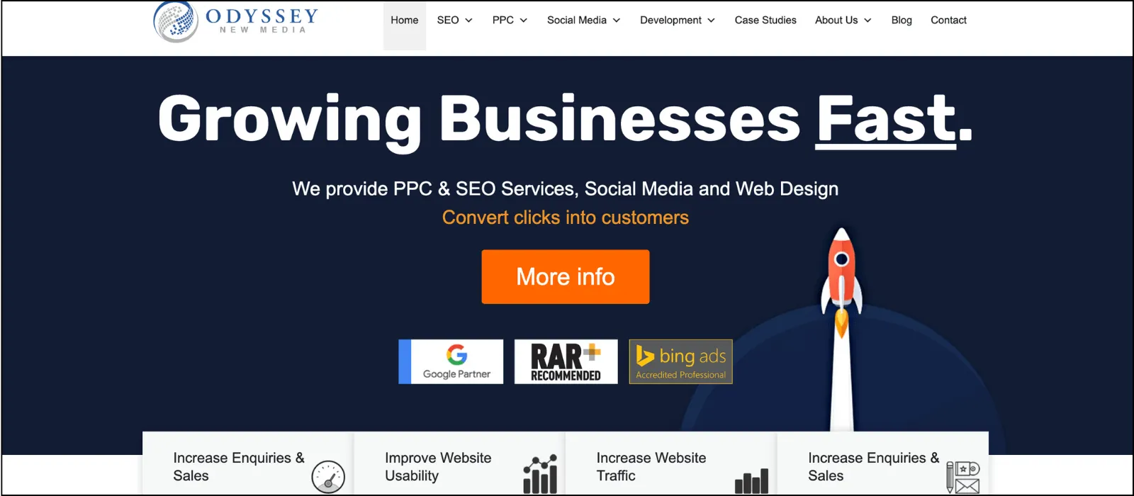 Odyssey New Media seo companies uk