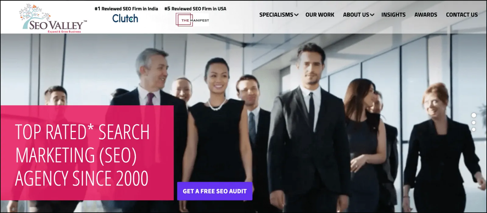 SEO Valley Solutions large SEO company