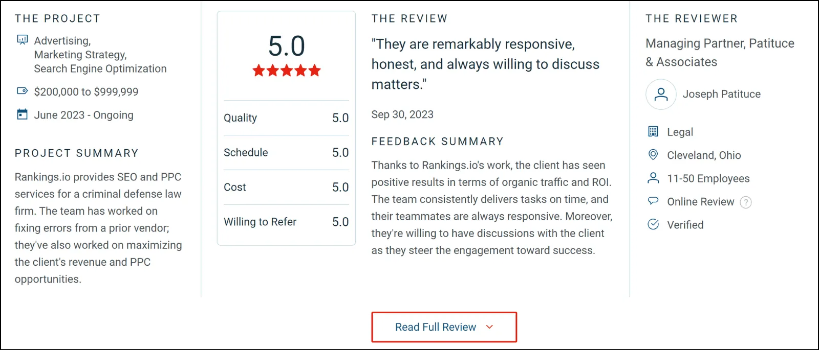 ranking.io user review