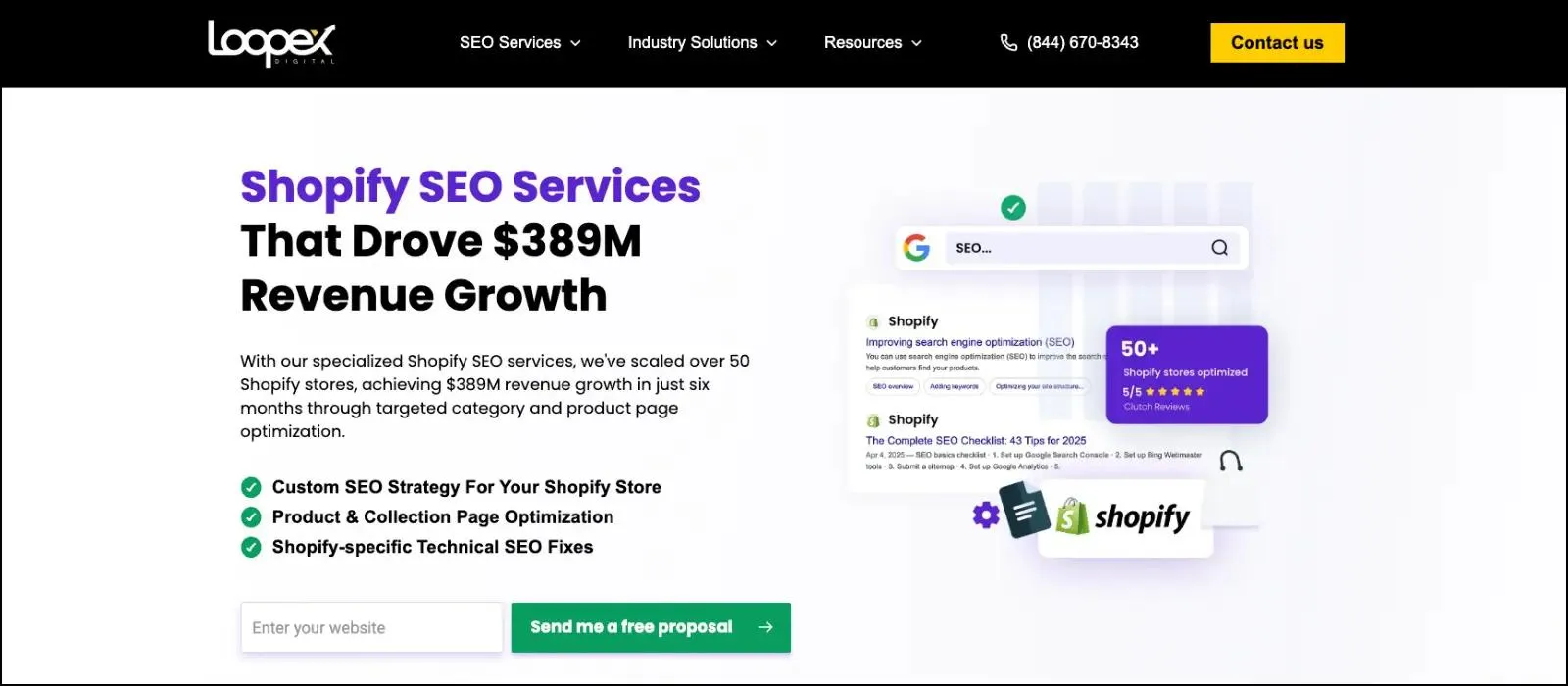 loopex digital shopify seo companies