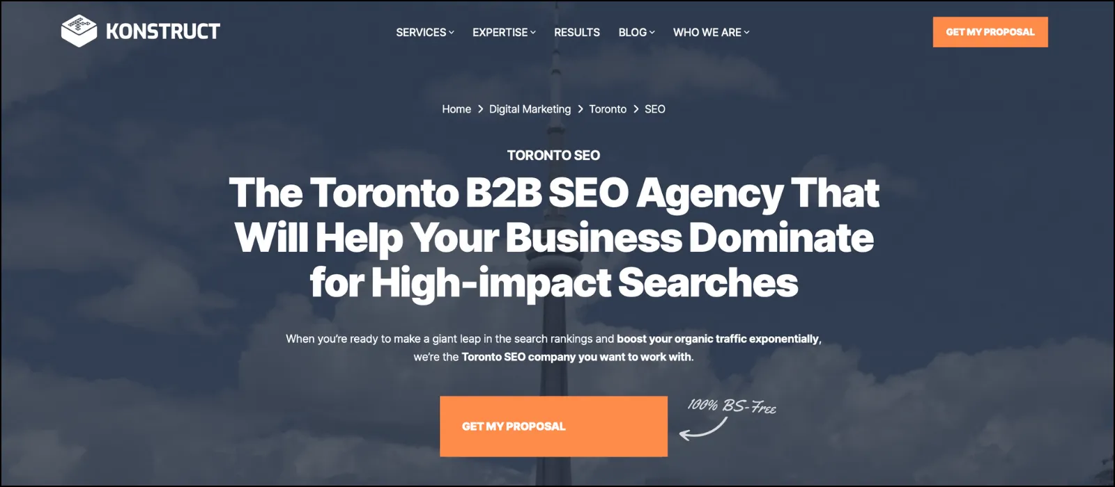 konstruct digital seo companies toronto