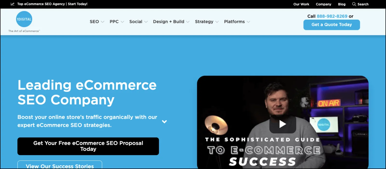 1Digital homepage