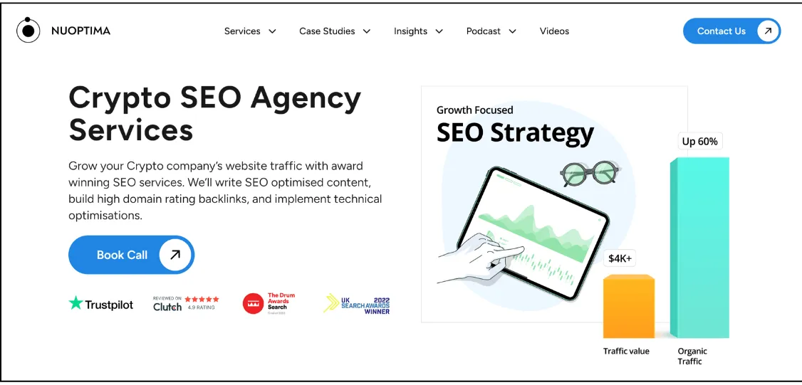 NUOPTIMA homepage