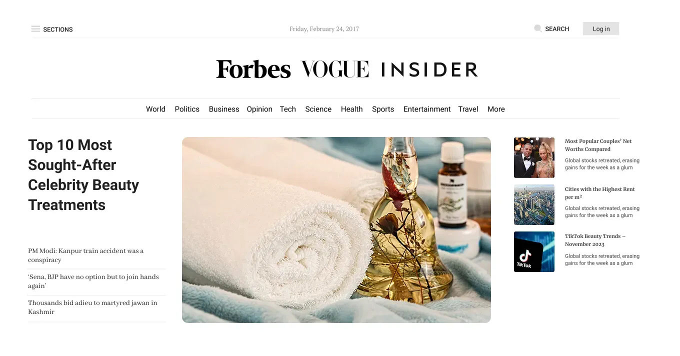 Top 10 Most Sought-After Celebrity Beauty Treatments
