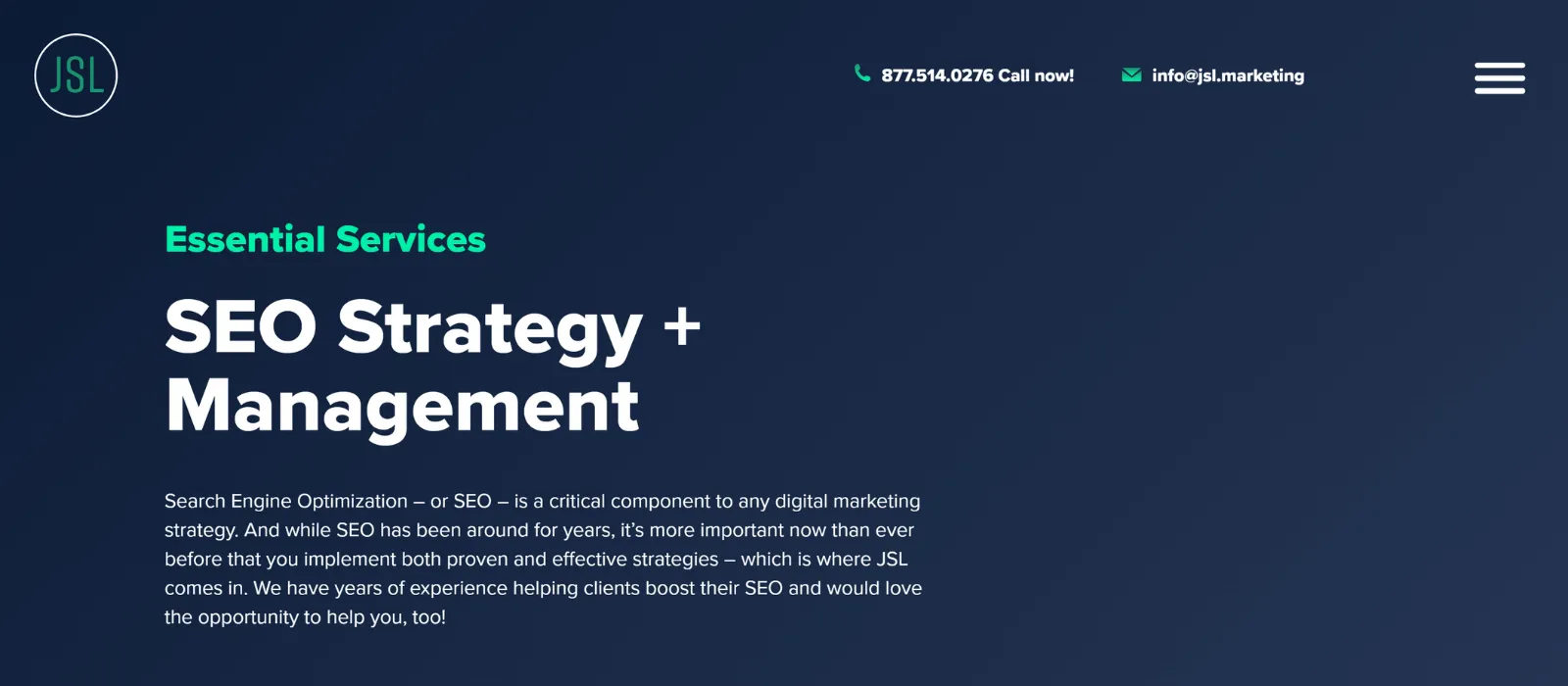 jsl Marketing & Web Design Best SEO Companies in Dallas