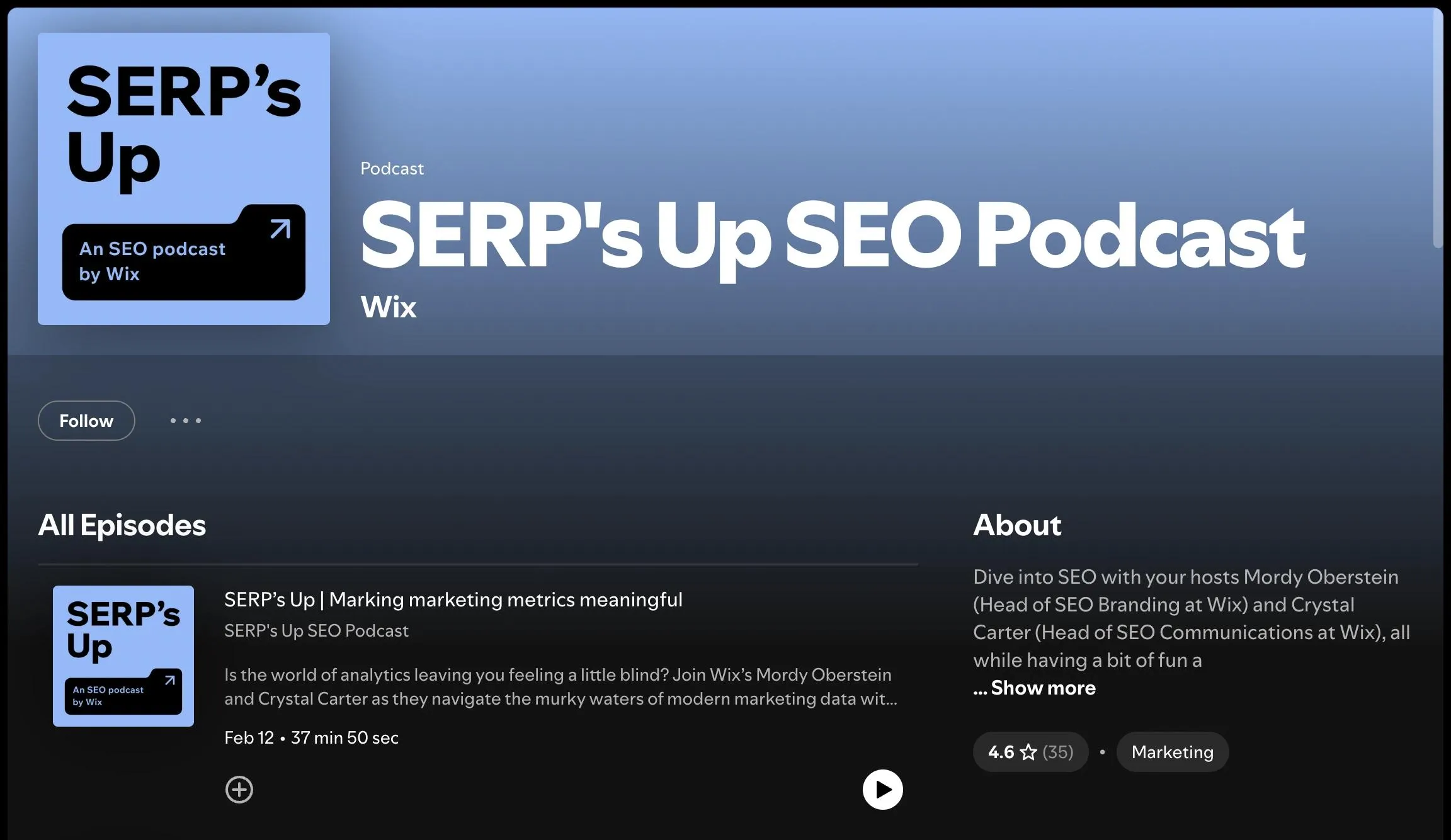 serps up Best SEO Podcasts