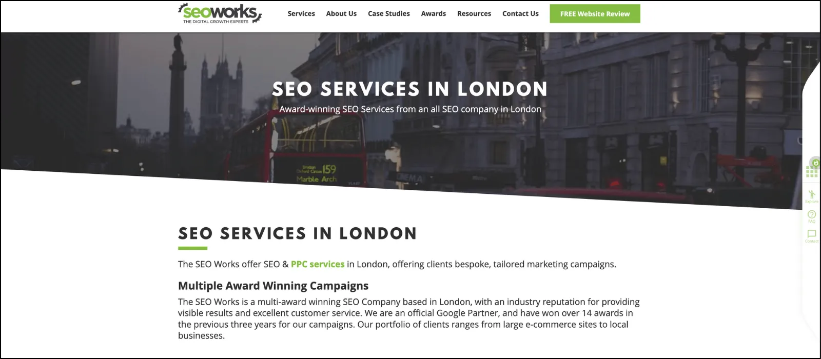 the seo works seo companies uk