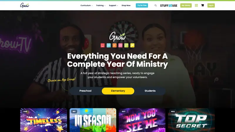 180 Backlinks Earned for a Children's Ministry Curriculum Provider on WordPress — client website
